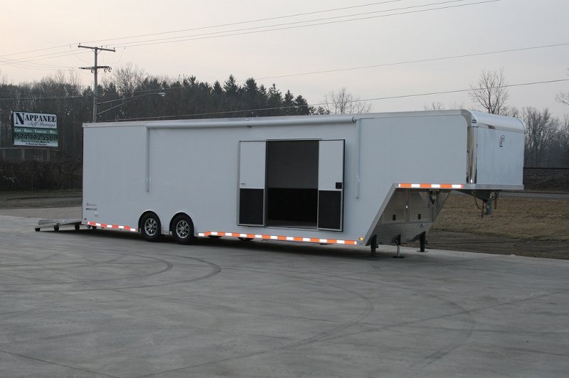 intech trailer, aluminum gooseneck trailers, gooseneck trailers, custom .....